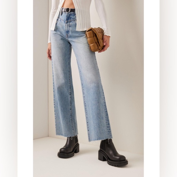 SLVRLAKE Grace Crop Double Yoke - Fool for Love sz 25 - Picture 1 of 6